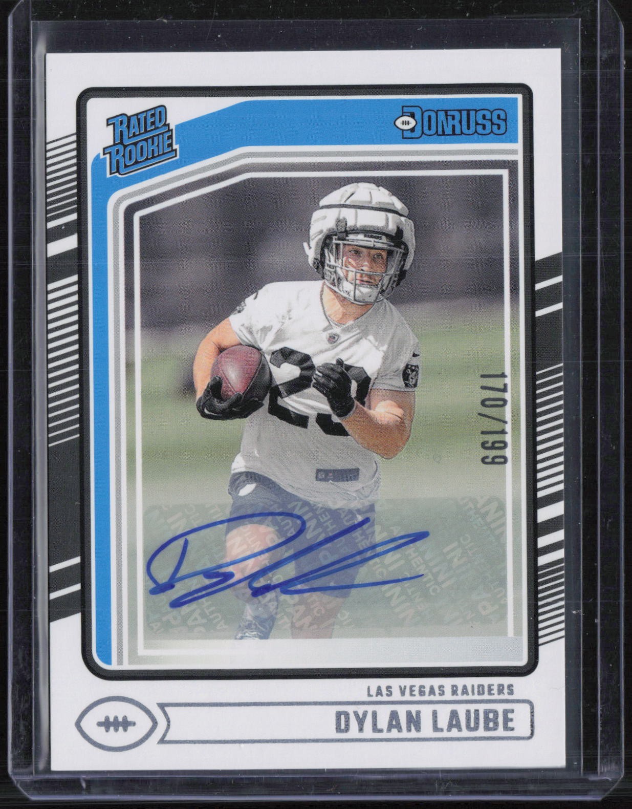 2024 Panini Donruss #372 Dylan Laube 170/199 Auto Autograph RC Rookie