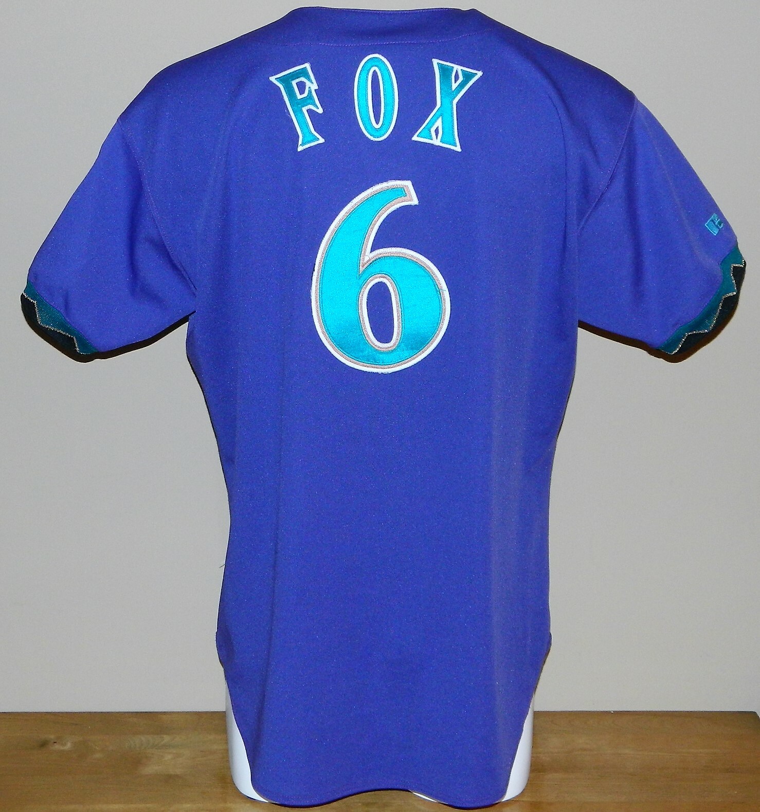 1998 Andy Fox Game Worn Arizona Diamondbacks Inaugural Road Jersey #6