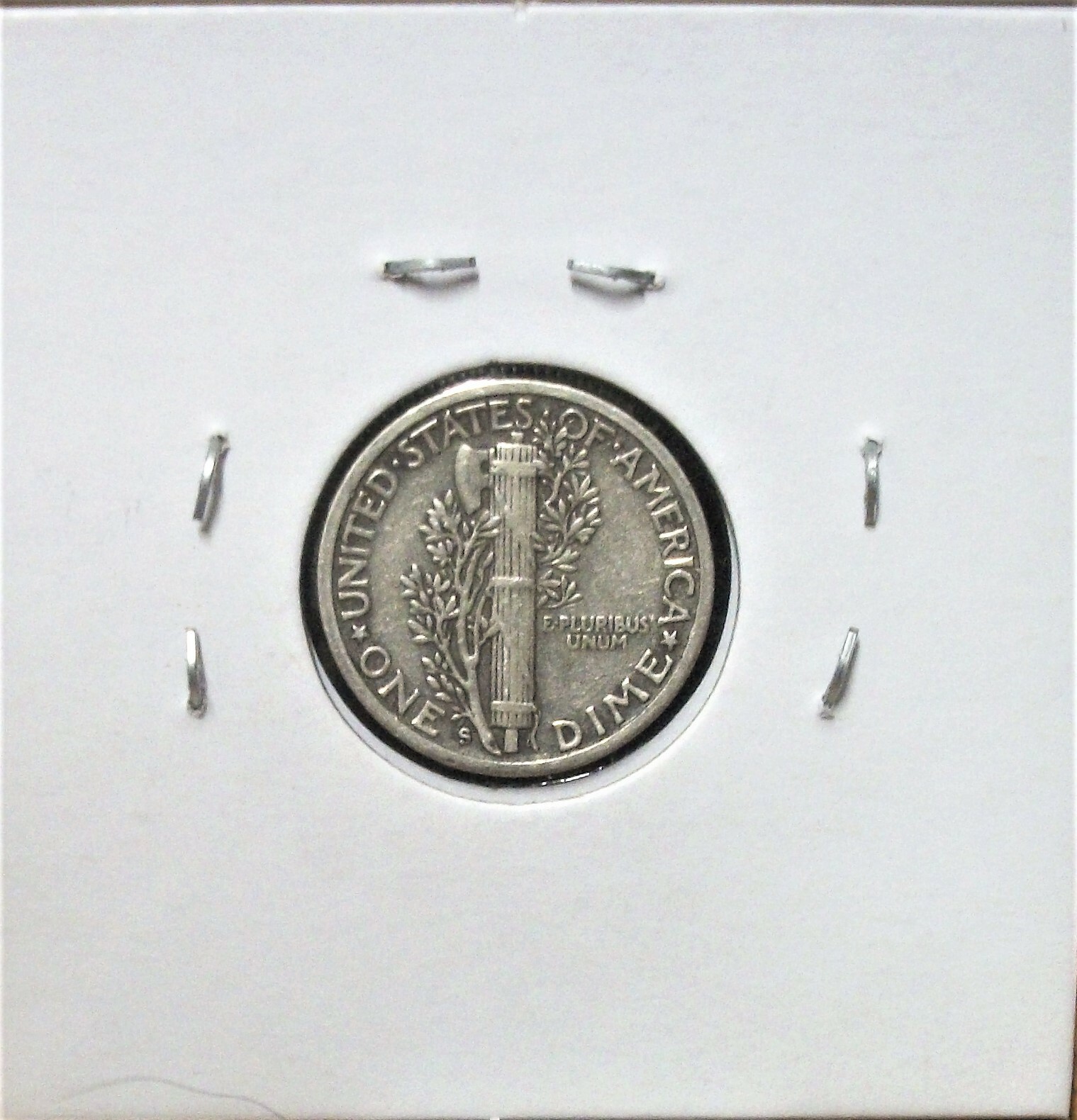 1942-S Mercury Dime, Circulated F-VF