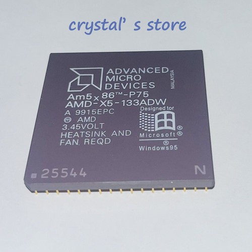 1PCS AMD AM5X86-P75 AMD-X5-133ADW 32-Bit CPU PGA168 | eBay