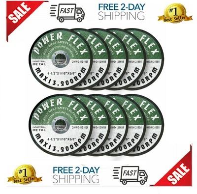 For Cutting all Ferrou... 50 PACK 4 1//2/" x 1//16/" x 5//8/" PREMIUM CUT OFF WHEELS