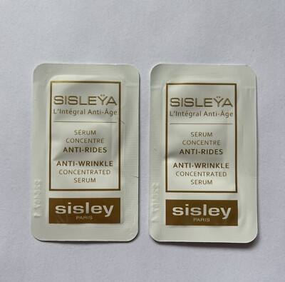 LOT OF 2- SISLEY SISLEYA L'INTEGRAL ANTI-AGE ANTI-WRINKLE CONCENTRATED SERUM
