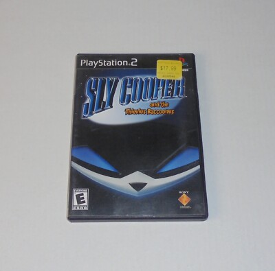 Sly Cooper And The Thievius Raccoonus (2002) Sony PlayStation 2 PS2 No Manual