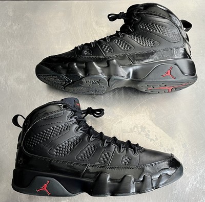 jordan 9 white black red