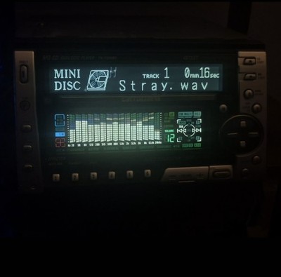 Pioneer Carrozzeria FH-P909MD 2Din Car Audio CD MD Player CD MD