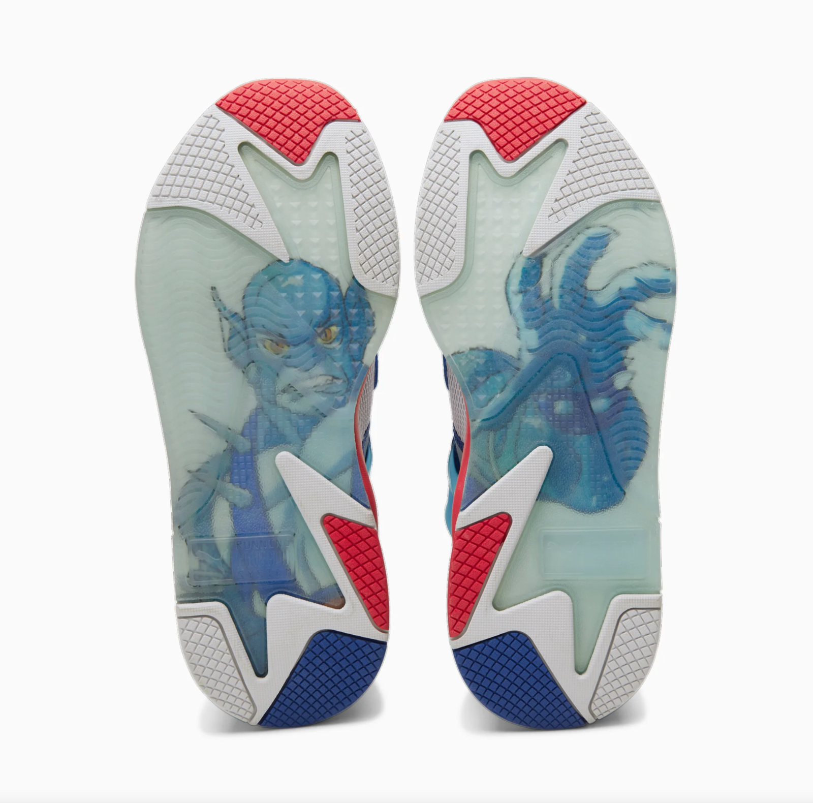 Pre-owned Puma X Thundercats Panthro Rs-x T3ch Clyde Royal Blue Harbor Mist White Red Rsx