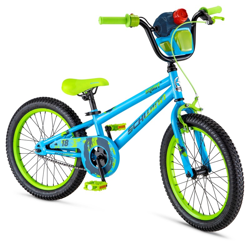 Schwinn Squirt Sidewalk Bike for Kids, 18-inch Wheels, Blue 