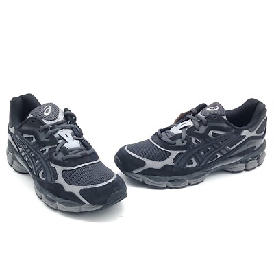 Asics GEL-NYC Black Graphite Grey 1201A789-020 Men's Shoe Size 9.5