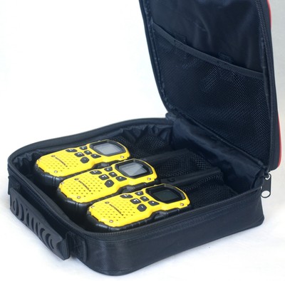 3X MOTOROLA MS350 AA FRS GMRS 2WAY Radio Walkie Talkie Waterproof VibraCall CASE. Buy it now for 68.0