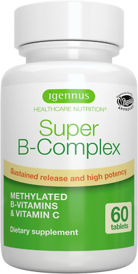 Super B-Complex   Methylated Sustained Release Clean Label B Complex with Methyl