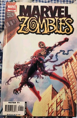 Marvel Zombies 1 Marvel Comics Limited Series Spider-Man X-Men Direct Edition