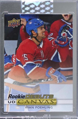 2019-20 Upper Deck Clear Cut - Ryan Poehling #CD-RP