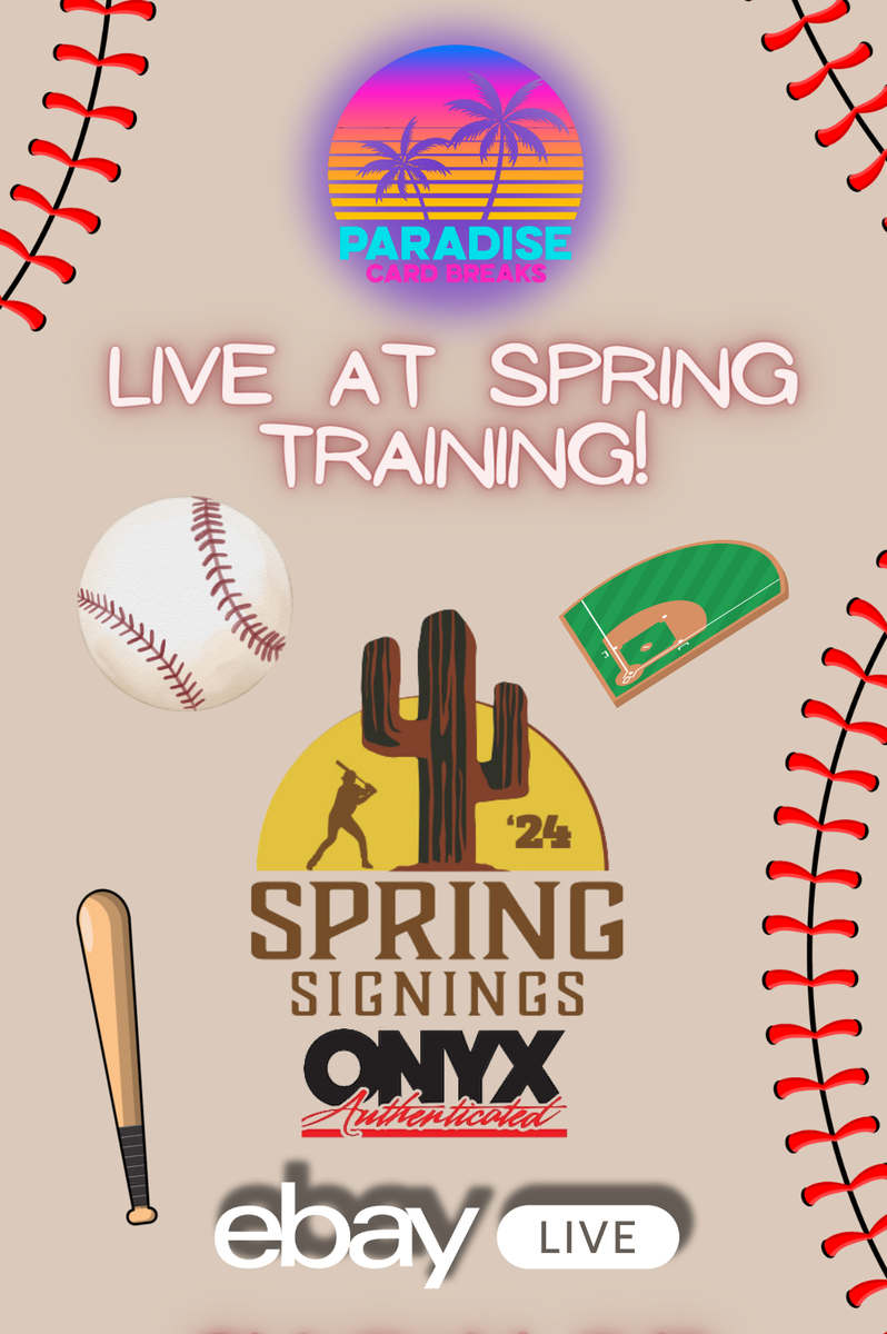 Spring Signings with Baseball Prospects! LIVE at Spring Training with Onyx!