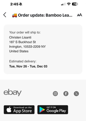 Item photo(s) from verified buyer