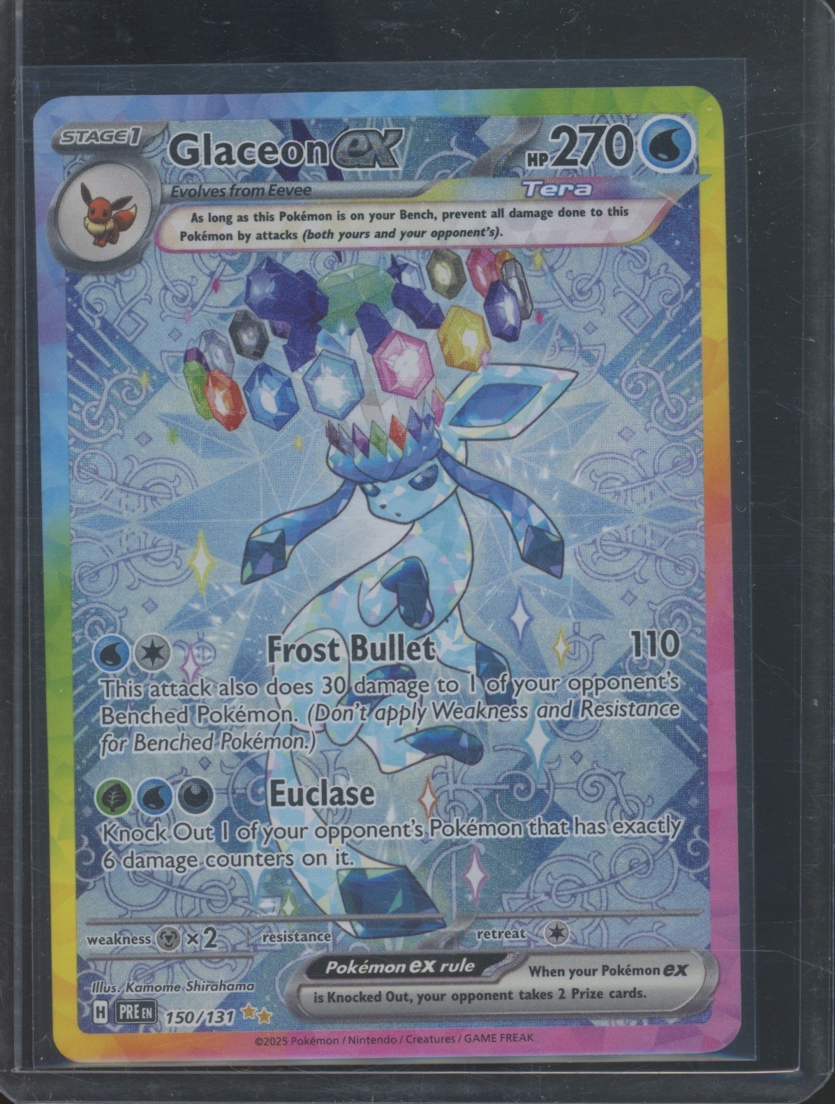 2025 Pokemon PRE EN Special Illustration Rare #150 Glaceon