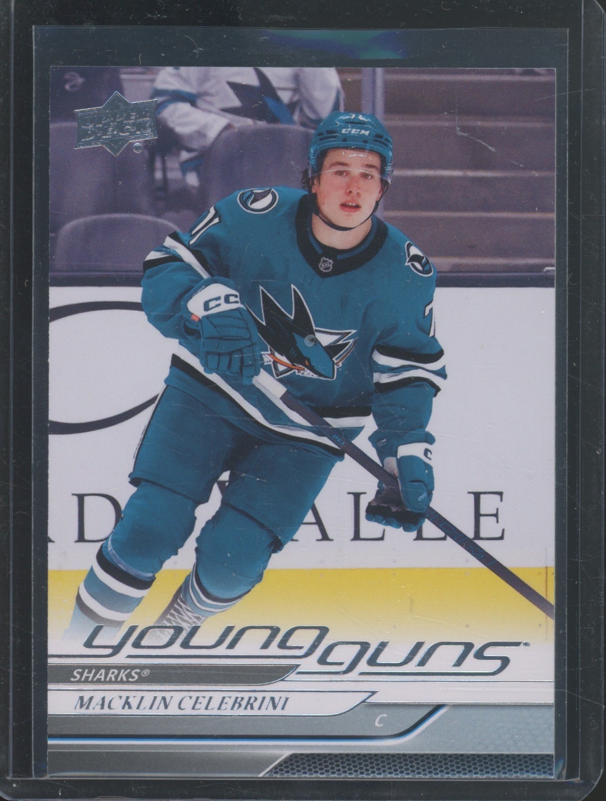 2024 Upper Deck Young Guns #451 Macklin Celebrini RC Rookie