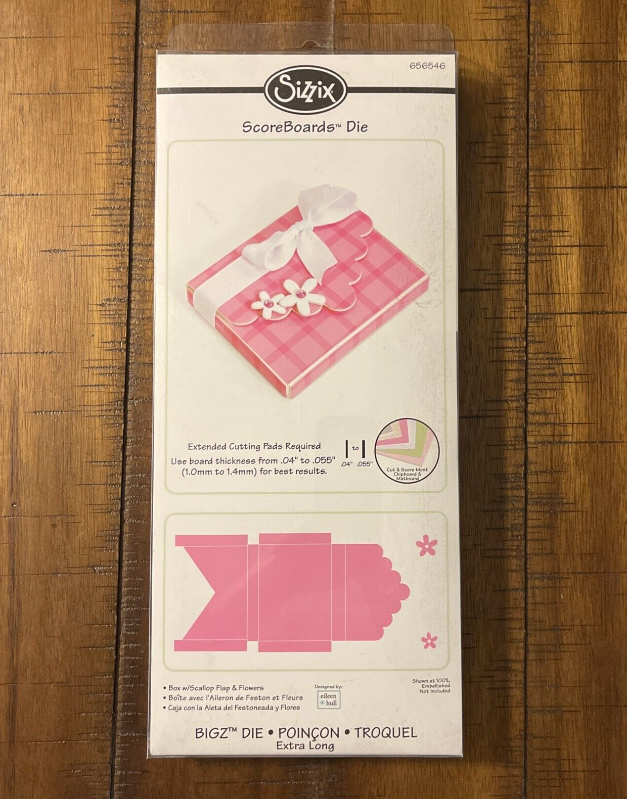 アルバム・スクラップ Sizzix ScoreBoards XL Die - Birdhouse 666703_Album__Mini_insert_RGB_