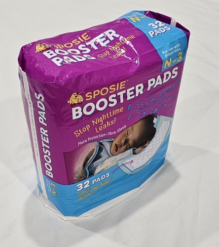 Sposie Booster Liners Stop Overnight Diaper Leaks, Fits Sizes Newborn 1 2 3,...