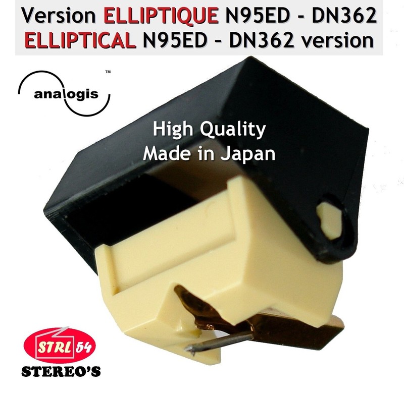 N95ed N95ej Stylus Pointe Elliptique / Shure M95e M95ed M95edm M95ej Dual Dn362e