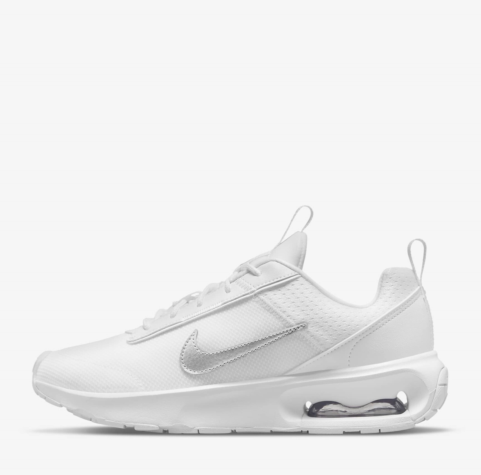 Nike Women's Air Max Interlock Light Sneakers White/Silver