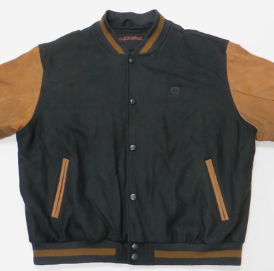 tommy hilfiger men's retro varsity letterman's bomber jacket