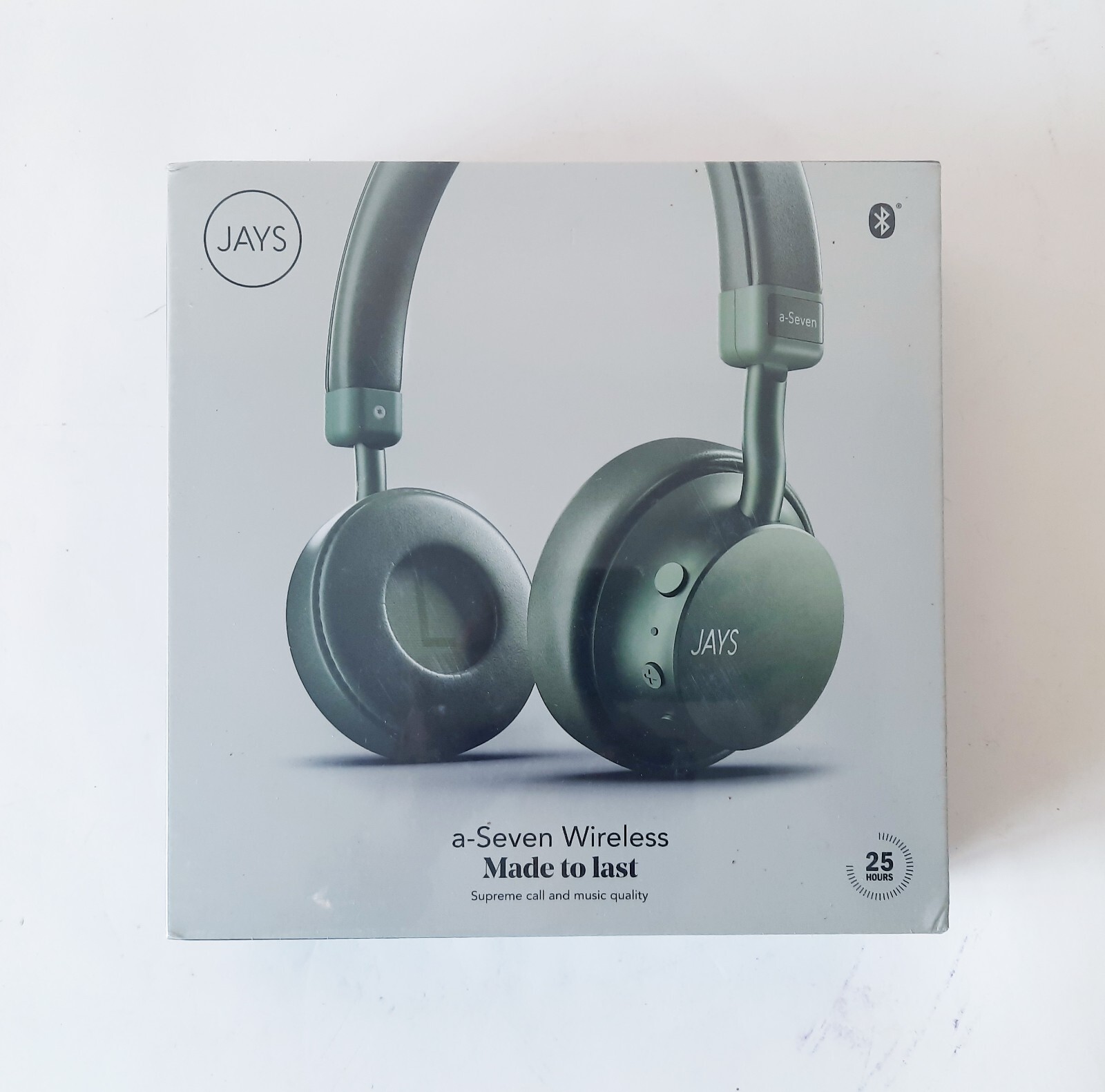 ヘッドホン JAYS JS-ASEW-BK2 JAYSa-Seven Wireless RJSASEWBK2 ブルートゥースヘッドホン a-Seven Wireless