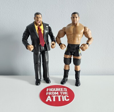 WWE JAKKS RUTHLESS AGGRESSION MUHAMMAD HASSAN AND DAIVARI