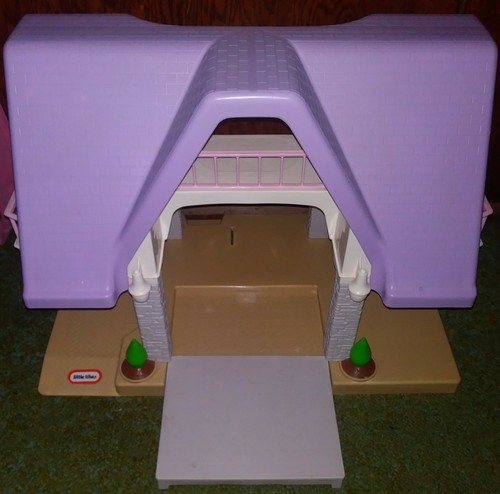 Vintage USA Little Tikes Purple Roof dollhouse