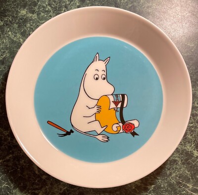 Arabia of Finland - Moomin Characters -  Moomintroll Plate 7 1/2''