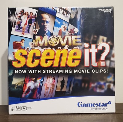*New Unopened* Scene It? Movie Edition Board Game With Streaming Movie Clips