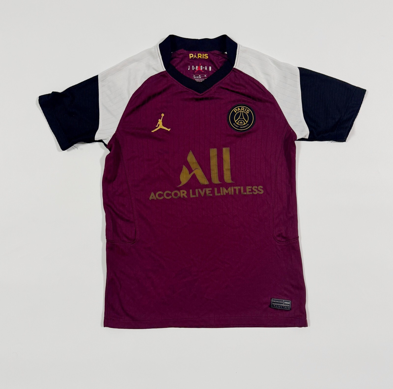 PSG PARIS SAINT-GERMAIN NIKE 2020/2021 THIRD SHIRT JERSEY SIZE YM