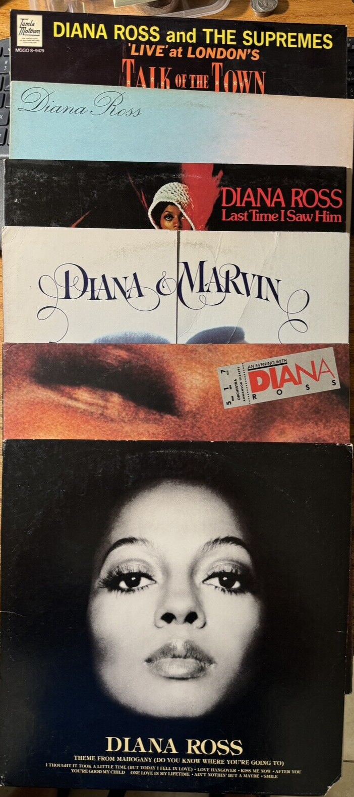 CLASSIC VINYL ALBUM: Six Diana Ross Albums Instant