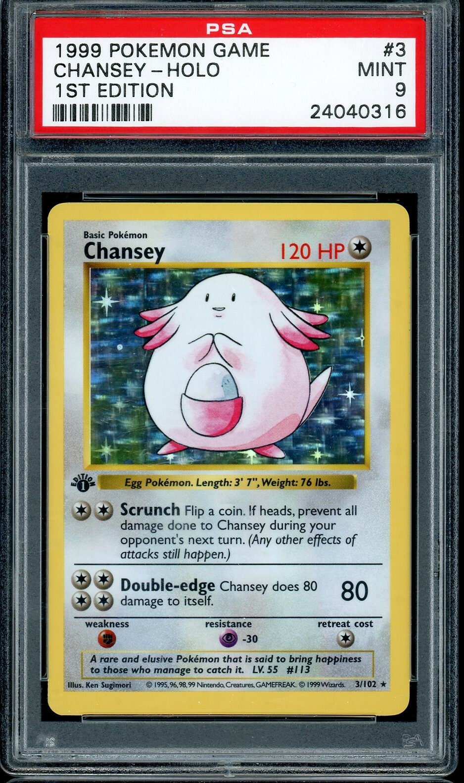 ポケモンカードゲーム Pokemon TCG Base Set 1st Edition Chansey $_57.JPG?set_id=880000500F