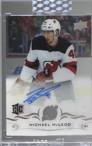 2018-19 Upper Deck Clear Cut - Michael McLeod #CCR-MM