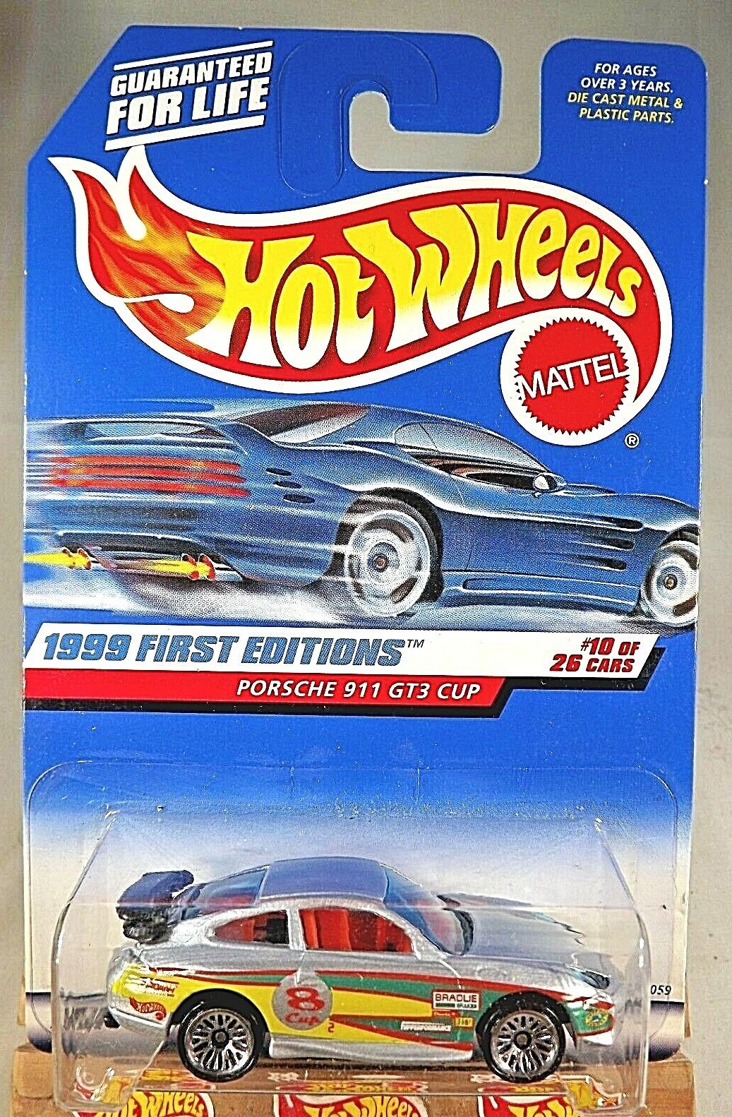 1999 Hot Wheels #912 First Editions 10/26 PORSCHE 911 GT3 1999 Hot Wheels #912 First Editions 10/26 PORSCHE 911 GT3