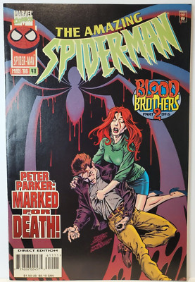 Amazing Spider-Man #411 KEY Similar to Batman Origin DeFalco Bagley 1996 Marvel