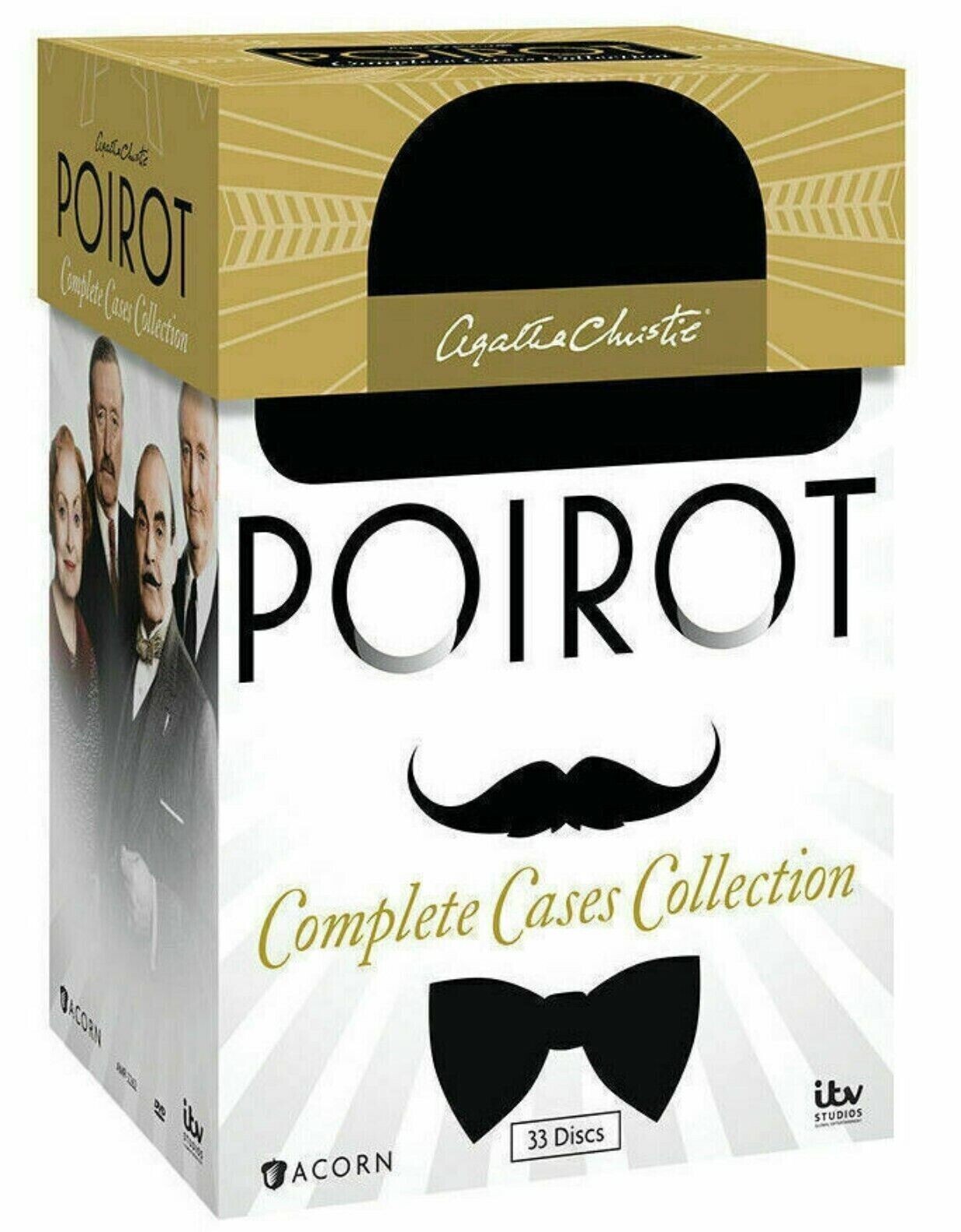 (未使用･未開封品)　Agatha Christie&#39;s Poirot: Feature Length Collection (Digitally Re-mastered) [DVD] [Import anglais] p1m72rm Agatha Christie's Poirot: Feature Length Collection