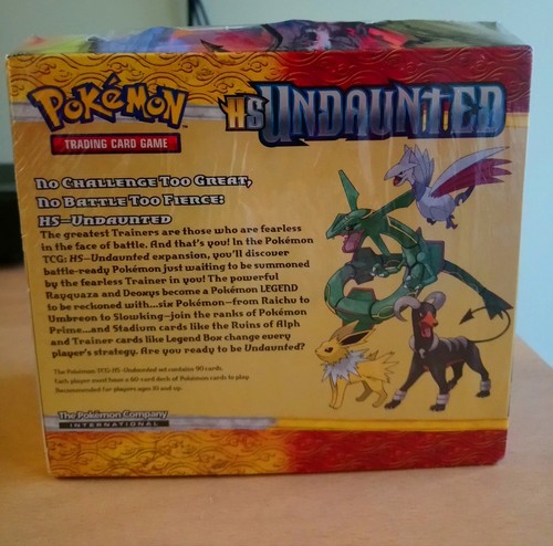 Pokemon - HS UNDAUNTED - Factory Sealed Booster Box