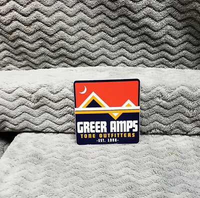 Greer Amps Sticker Tone Outfitters 