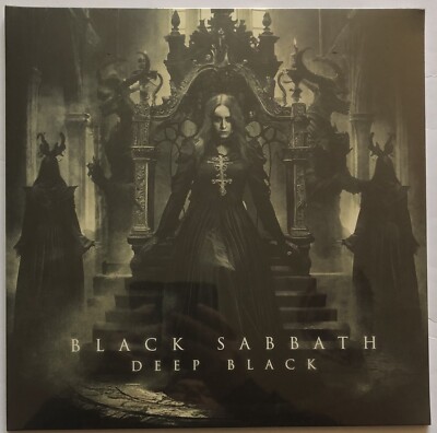 Black Sabbath Deep Black Red Vinyl Record New Sealed 803341576186 ANGEL020LPLTD