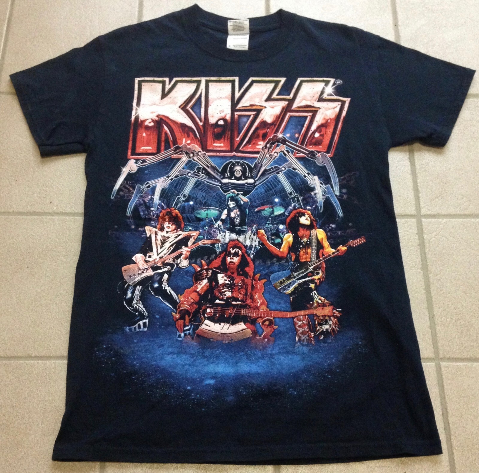 【KISS / Tシャツ】MONSTER TOUR 2013 KISS Monster Tour 2013 vintage t shirt Spider We Came We