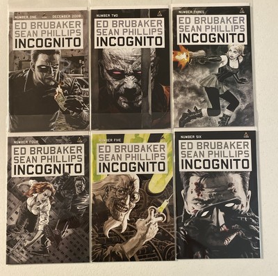 Incognito By Brubaker & Philips Icon Comics All 11 Issues