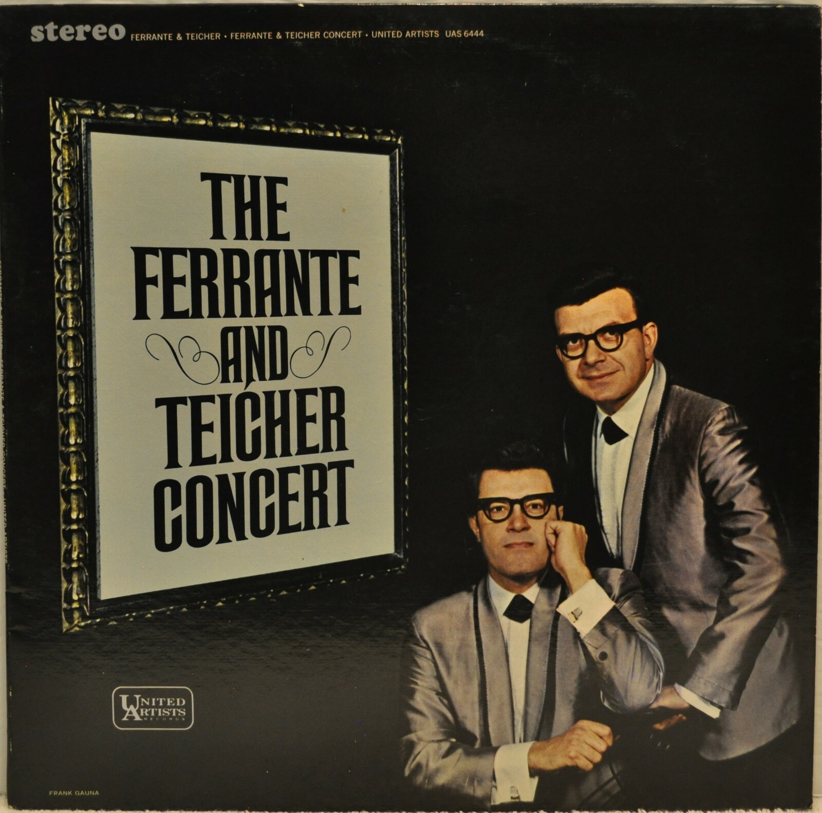 LP フェランテとタイシャー Mg PS1370UA UNITED ARTISTS /00400 The Ferrante and Teicher Concert [United Artists UAS 6444