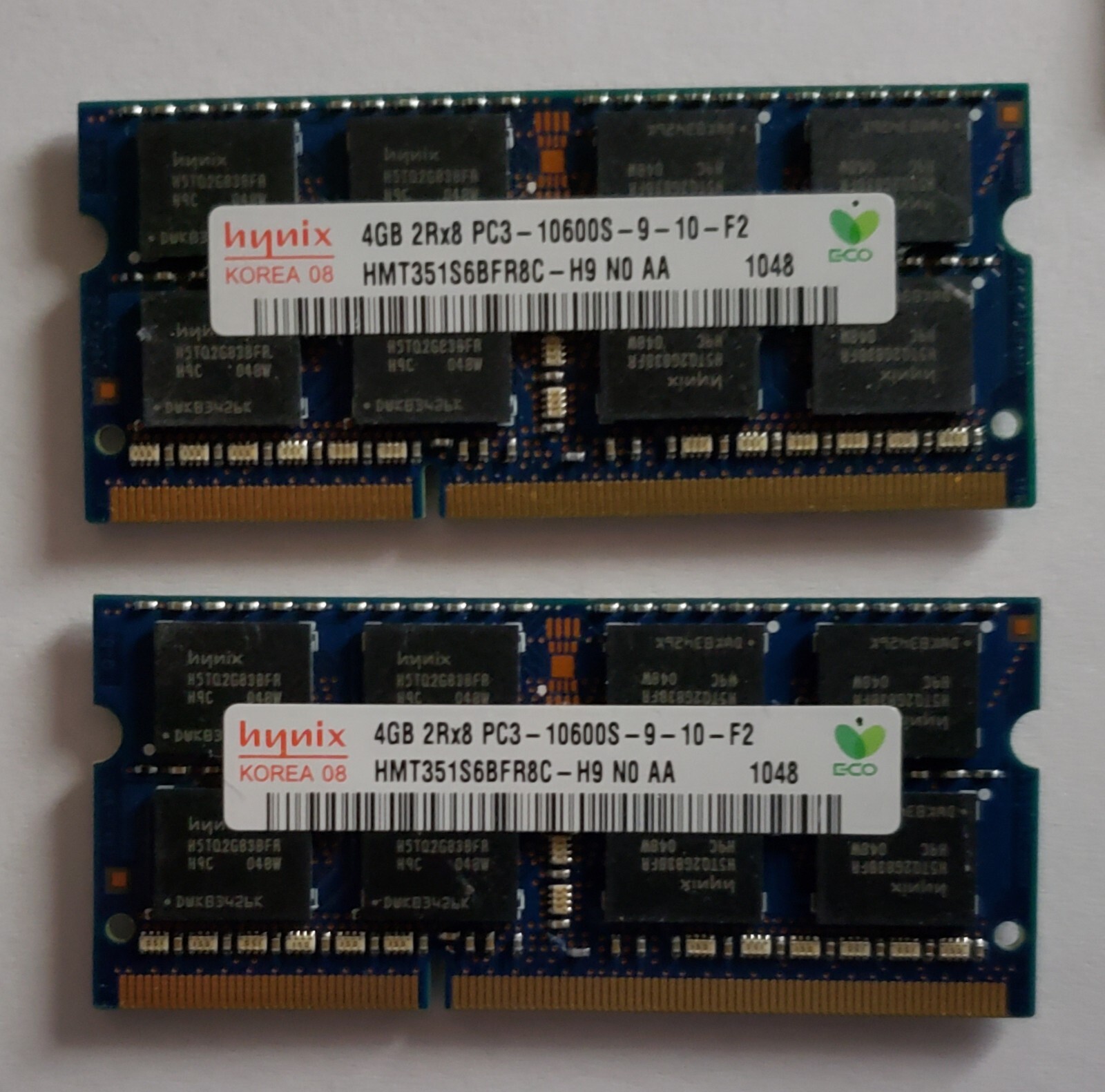 Lot of 9 Samsung Kingston Hynix Micron DDR3 Memory for Laptops
