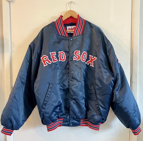 ウェア sox vintage jacket 90s 1990s Chicago White Sox Starter Satin Varsity Jacket XL