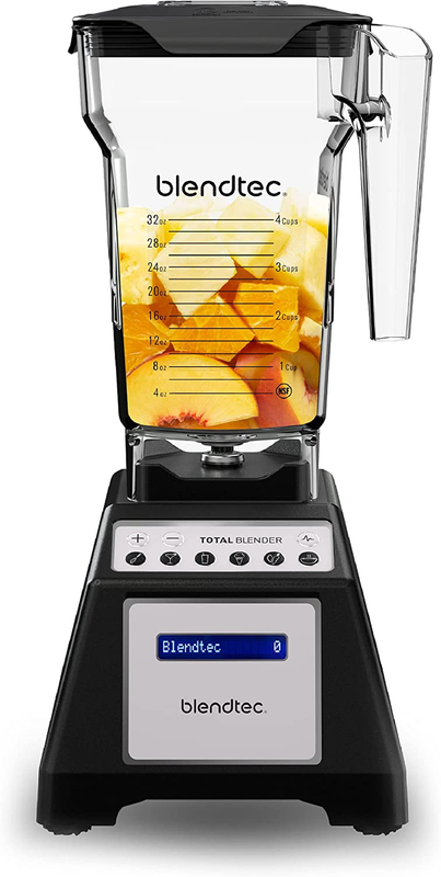 Total Blender Classic - Includes Fourside Jar (75 Oz) - 10-Speed Professional-Gr