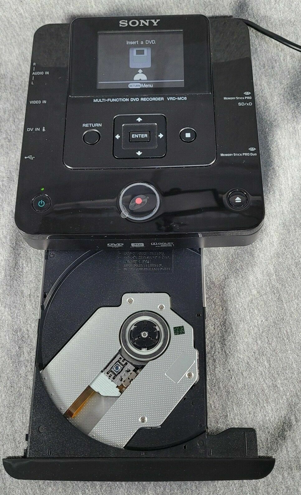 Sony DVD Recorder DVDirect VRD-MC6 DVD Burner w/ 2.7 Sony DVD Recorder DVDirect VRD-MC6 DVD Burner w/ 2.7