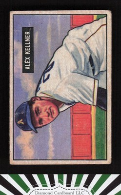 1951 Bowman #57 Alex Kellner GD
