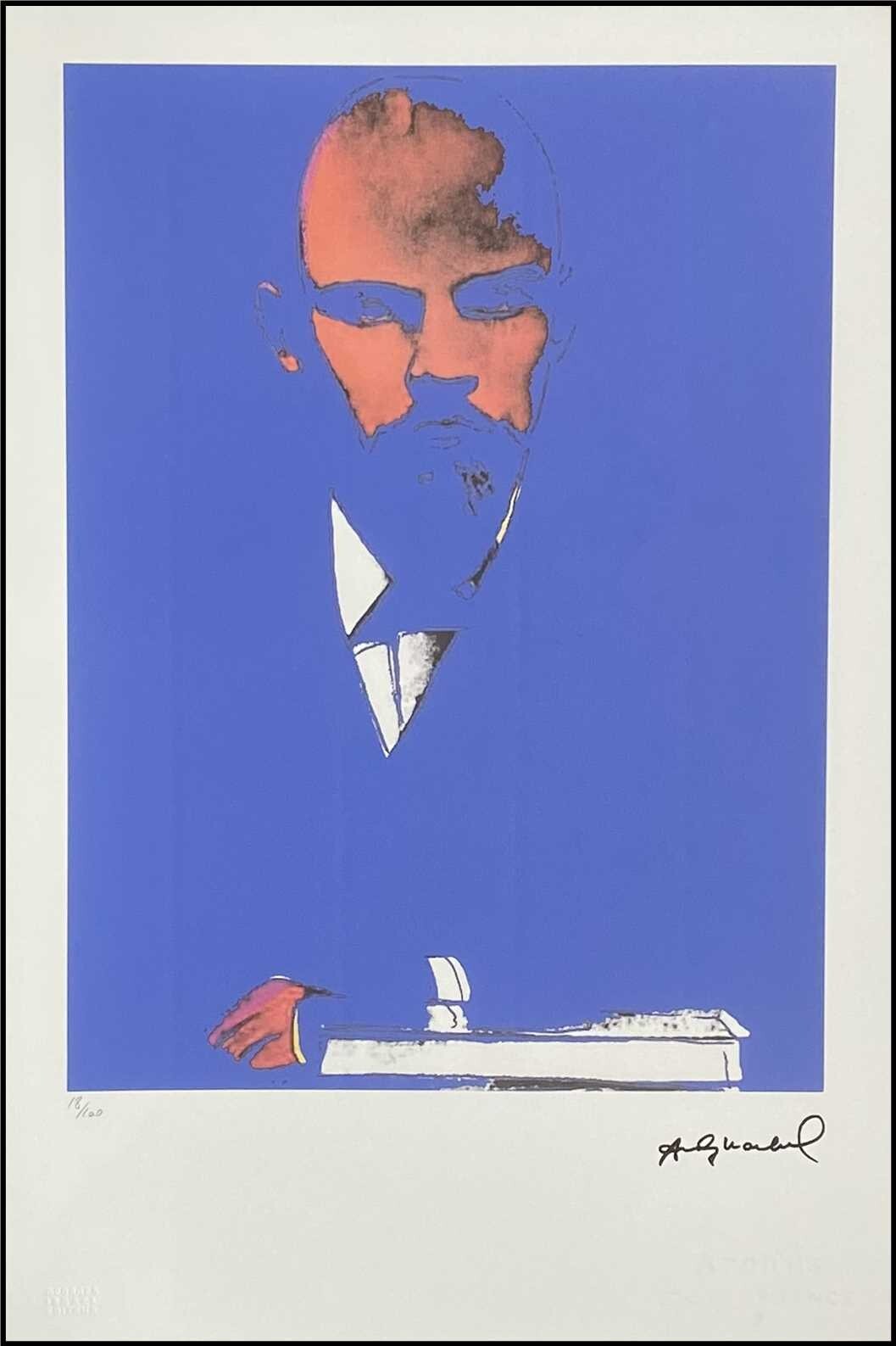 「LENIN 」by WARHOL Phillips to Exhibit Andy Warhol's Lenin Series in London | Penta