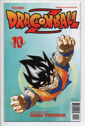コミック・アニメ DRAGONBALL Dragon Ball Z Part Two 10 Viz Comic Book Manga Style 1997